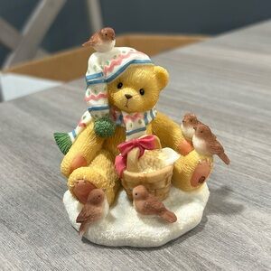 Cherished Teddies Good Friends Warm the Heart with Many Blessings Figure CT9
